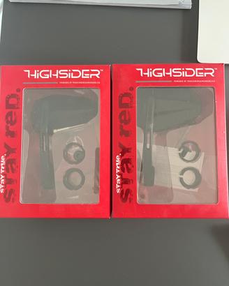 Specchietti Moto Highsider + Adattatori Manubrio