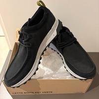 Sneakers uomo Clarks in pelle nere