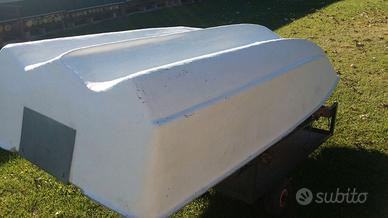 Barca in vetroresina 2,5m ideale caccia e pesca