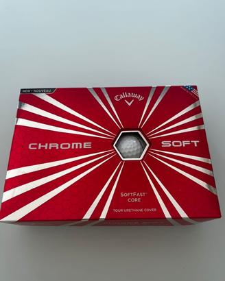 Palline da golf Callaway Chrome soft