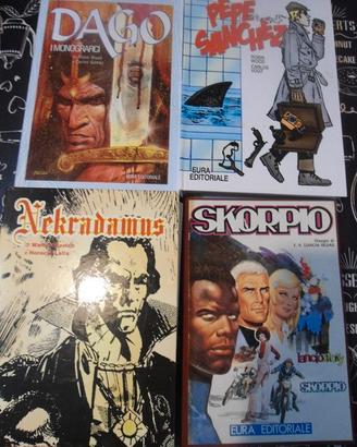FUMETTI VOLUMI EURA INSERTI COMPLETI E RILEGATI