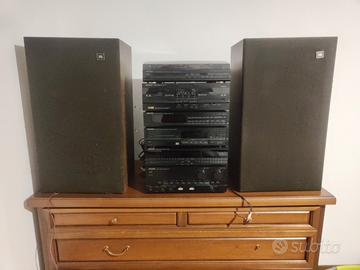 stereo vintage Kenwood + casse JBL  tlx8