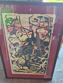 action painting  Anna Maria Mezzo Grosso 1966