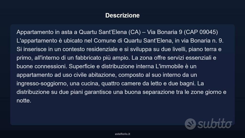 Appartamento – Quartu Sant'Elena, Cepola, Casteddu/Cagliari - Vista 3