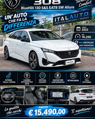 Peugeot 308 BlueHDi 130 S&S EAT8 SW Allure