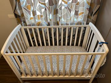 Lettino bambino Teddy Bear + materasso 60x120