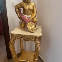 Statua angelo più tavolino