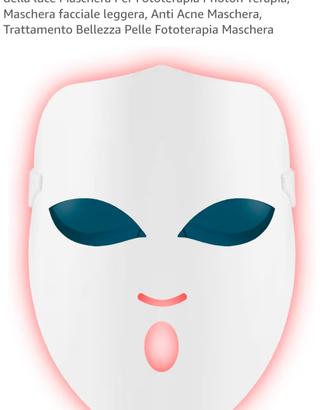 Maschera terapia della luce