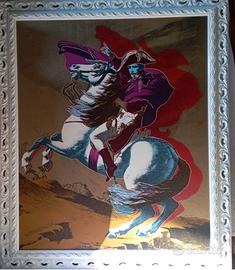 Quadro Pop Art “Napoleone a Cavallo” – Ed. num.
