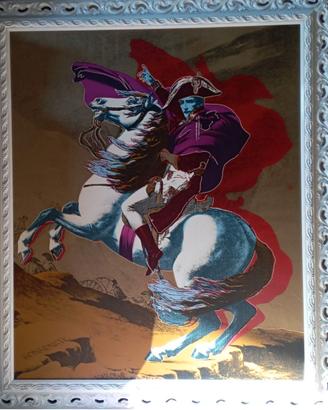 Quadro Pop Art “Napoleone a Cavallo” – Ed. num.
