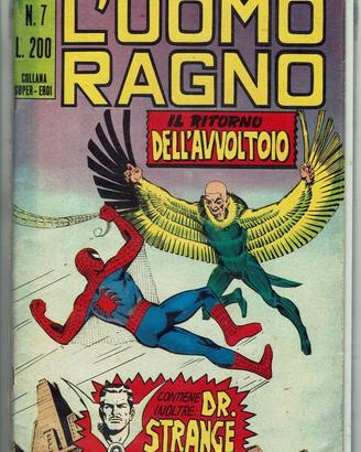 L'Uomo Ragno n.7 (1970) - Editoriale Corno: RESA