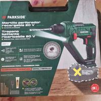 trapano a battente parkside nuovo a batteria