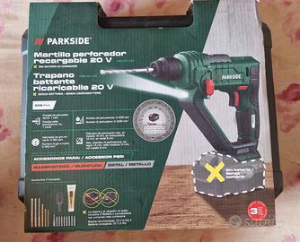 trapano a battente parkside nuovo a batteria