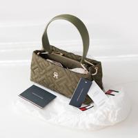 Tommy Hilfiger Borsa Tracolla Verde Kaki Nuova