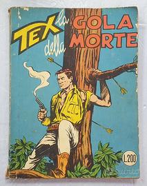 TEX GIGANTE 39 - LA GOLA DELLA MORTE - 1964 SPILLA