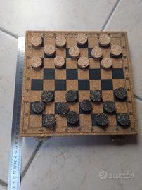 Scacchiera in sughero