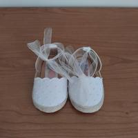 Espadrillas bianche bambina 9-12 Primark