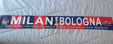 SCIARPA COPPA ITALIA MILAN BOLOGNA