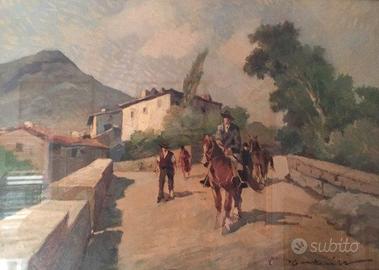 CARLO DOMENICI - Pittura ad olio su tela