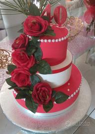 Torta scenica compleanno 