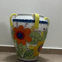 Anfora in ceramica tipica  Siciliana Nino Parrucca