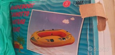 Canotto ADAM  300x130cm verde e giallo 4 persone