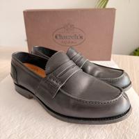 Mocassini Pembrey Church's black leather