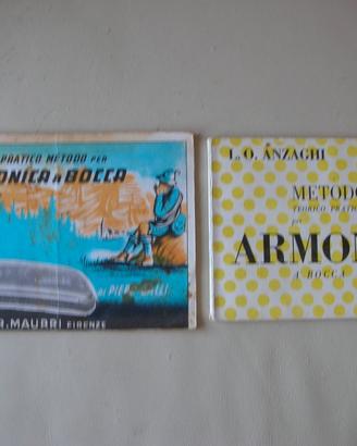 Manuali  d'epoca metodi per armonica a bocca