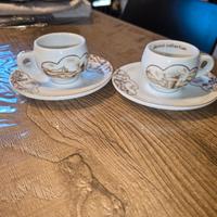 set di due tazzine danesi collection lecce 2002