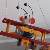 lampadario sospensione aereo cameretta bambini