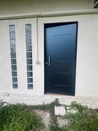 porta blindata azul classe 3 210x90 cm