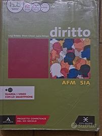 Diritto AFM SIA 2°Biennio ISBN 9788824781886