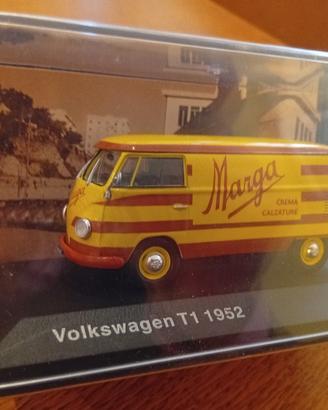 Volkswagen T1. 1952. Marga. Modellino.
