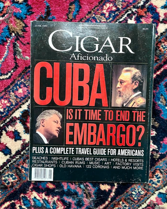 perAPPASSIONATIsigariRIVISTA"CigarAFICIONADO"1999