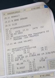 motore d4f p7 Renault Clio benzina gpl