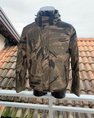 Giubbotto uomo piumino camouflage"puntododici"