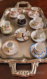 Set mini tazzine in ceramica 