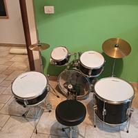 batteria acustica per bambini 