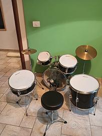 batteria acustica per bambini 