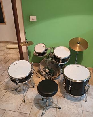 batteria acustica per bambini 