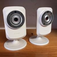 2 telecamere sorveglianza dlink