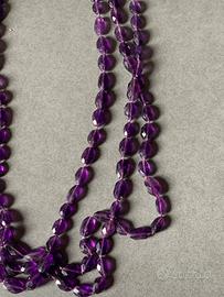 Collana in ametista