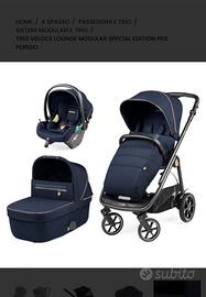 Trio Peg Perego Veloce + base isofix