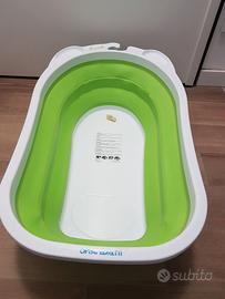Vaschetta bagnetto neonato pieghevole 