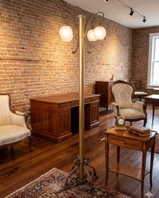 Lampada da Terra Vintage Design Industriale/Retrò