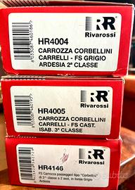Rivarossi carrozze fs corbellini