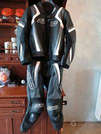 Tuta moto pelle axo 52