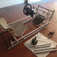 Postazione completa con volante g920