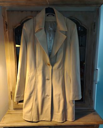 cappotto donna in pelle 