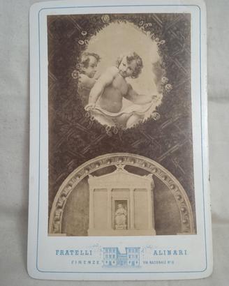 Carte de visite Alinari Putti del Correggio
